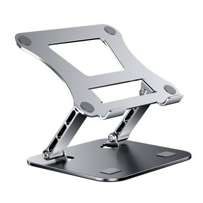 China New Arrival High Quality Simple Design Adjustable Metal Laptop Sturdy Stand (Height) With Adjustable Folding for sale