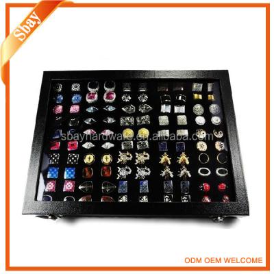 China Wholesale Perforated Gemstone Cardboard Paper Display Box For Cufflinks for sale