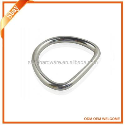 China Nickel Free Welded Stainless Steel Fashion Bag Acessory D Ring for sale