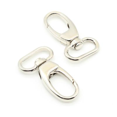 China Handbag/Clothes 20mm Metal Bags Tie Buckles Lobster Clasp Necklace Carabiner Snap Hook DIY Key Chain Bag Part Accessories for sale