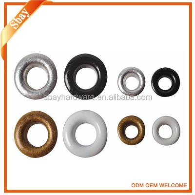 China Wholesale nickel free shoe plastic eyelet and oval metal eyelets for sale