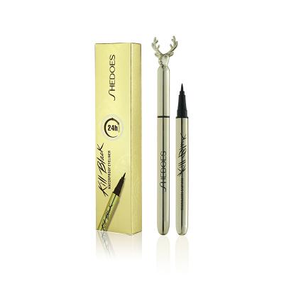 China New design waterproof 3d eyeliner mink eyelashes private label mink lashes eyeliner for sale