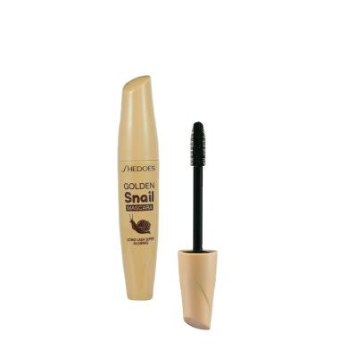 China Snail Waterproof Water Resistant Golden Mascara Moisturizes Eyelashes and Lifts Eyelashes for sale