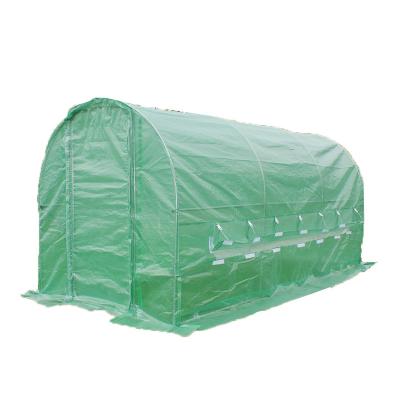 China 600x300x200 Garden Backyard Polytunnel Greenhouse Portable Mini Tunnel Plastics Film Growing Systems Easily Assembled Green Rooms For Sale for sale