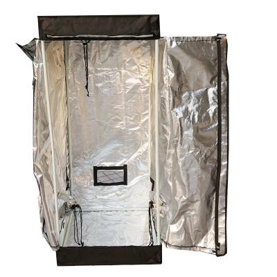 China Easily Assembled 80x80x160cm 1680D Mylar Fabric 1680D High Reflective Cheap Custom Grow Tent Wholesale Price Quality Assured Indoor Grow Tent for sale