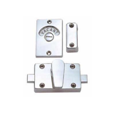 China Zinc Alloy SN CP Bathroom Latch Toilet Partition Door Lock Public Toilet Lock Toilet Indicator Lock Or Public Toilet Bathroom for sale