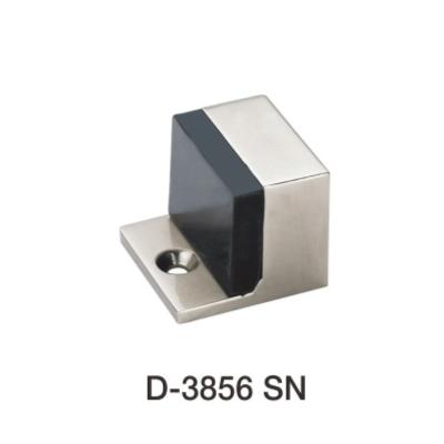 China Modern Hot Selling Zinc Alloy Magnetic Door Stopper D3856 Exterior Rubber Magnetic Closer SN for sale