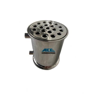 China Distilling craft 8 inch stainless steel flange dephlegmator condenser tri for alcohol distillation price for sale