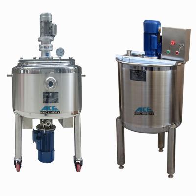 China New Design 304 Stainless Steel 500L 1000L 2000L Liquid Tobacco Hookah Tank Mix Filling Machine for sale