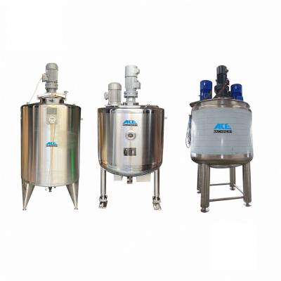 China Liquid Stainless Steel 200L 400L 600L Custom Sanitary Mixing Tanks For Perfume Exported To USA for sale