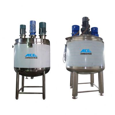 China Ce Liquid Certified Stainless Steel 3000L 4000L 5000L 200 Gallon Mixing Tank for sale