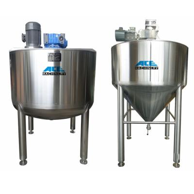 China Liquid Hot Sale Sus 304 316L 700L 800L 1000L Ibc Mixing Tank With Motor Mixer for sale