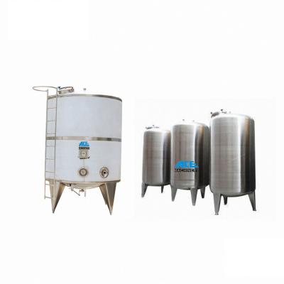 China New Design Stainless Steel Milk Pressure Vessel 20000L for sale