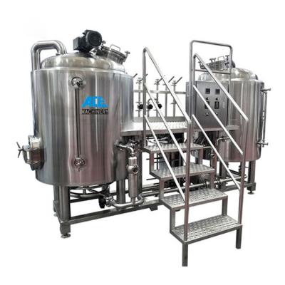 China Mini Beer Brewing Equipment Brew Chemical Kettle Micro Brewery for sale