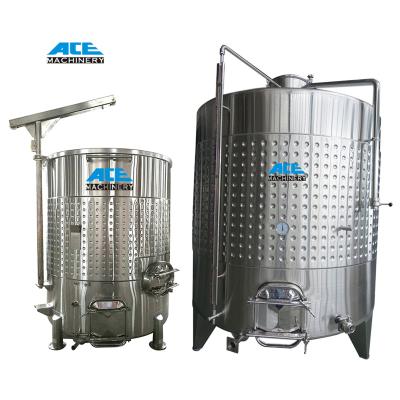 China Beverage Shops/Hotels/Fermenter Factory Price Stainless Steel 304 316L 1BBL 2BBL 3BBL Small Wine Making Machine for sale