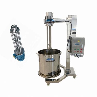 China Liquid With Suspended Good Quality Solids Mixing Disperser Emulsify High Shear Mixer Agitator for sale