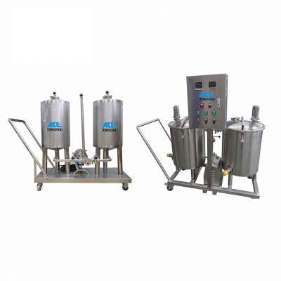 China New Design CIP Critical Cleaning Semi-automatic Cleaning System for Beer Fermenters Storage Tanks for sale