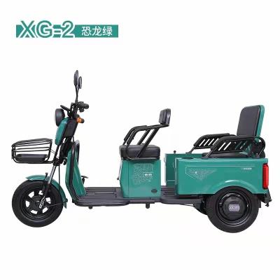 China SAIGE High Quality Electric Tricycle 48/60V 500W 800W E Passenger Tricycle for sale