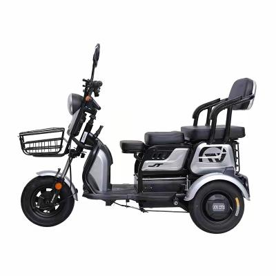 China Passenger SAIGE electric passenger tricycle with full cover, e tricycle with 1000w motor for sale