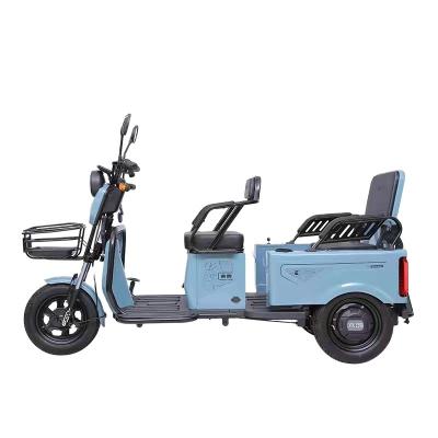 China High Quality Passenger SAIGE 800w 3 People 60v Remote Control Passenger 3 Wheeler Electric for sale