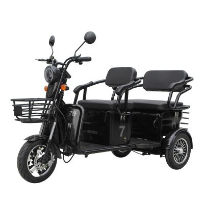 China SAIGE Brand E Electric Trike Three Wheel Tricycle With EEC Model 3 Wheel Electric Bicycle Bike With Mirror And Basket S1 for sale