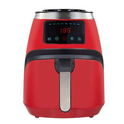 China Household 4L Small Capacity Led Touch Screen Digital No Oil Air Deep Fryer For Home Kitchen for sale