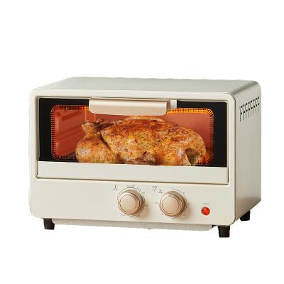 China High Quality 12L Household Used Electric Mini Bakery Deck Oven Visible Glass Window for sale