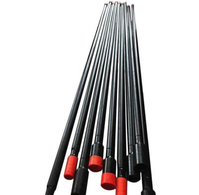 China 4 Inch / 6 Inch T38 Hex Extension Rod Threaded Drill Rod for sale