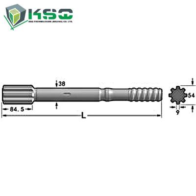 China Atlas Copco Drill Shank Adapter COP 1432, COP 1532, COP 1440, COP 1838 HD, COP 1838 ME for sale