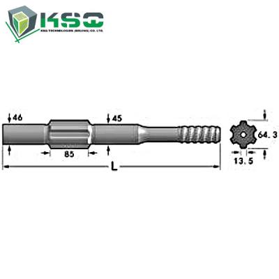 中国 Ingersoll ランドのドリルのすねのアダプター YH 65、YH 80、YH 65 RP、YH 70 RP、YH 75 RP、YH 80 RP 販売のため