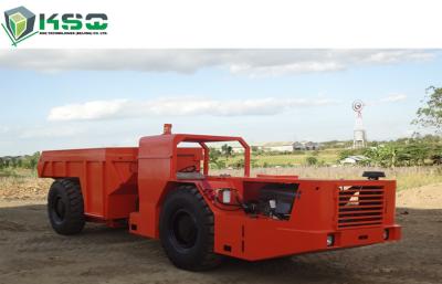 Chine Camion à benne basculante au fond hydraulique de profil bas de 12 tonnes pour le perçage d'un tunnel ferroviaire à vendre