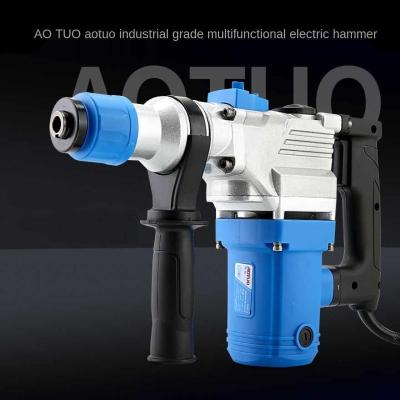 China DRILLING Attached Electric Hammer Impact Drill Multifunctional Electric Drill Pick Electric Hammer Industrial Grade for sale