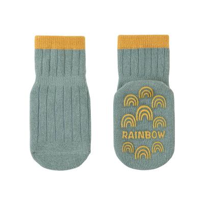 China Eco Friendly Cotton Antibacterial High Quality Baby Anti Slip Socks for sale