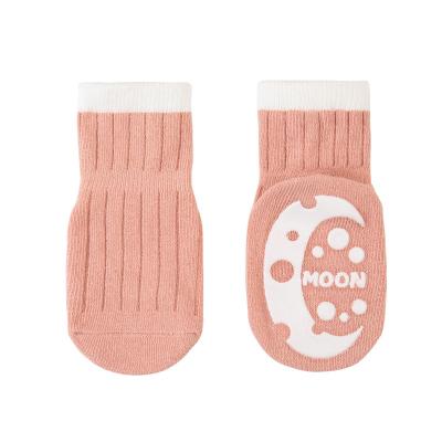 China Anti Slip Toddler Anti Bacterial Infant Socks Custom Newborn 0-3 Years Old for sale