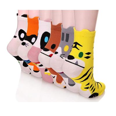 China Factory Directly Sales Antibacterial Kids Colorful Cute Jacquard Boys And Girls Unisex Cotton Socks for sale