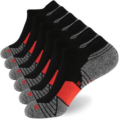 China AIDU Antibacterial High Quality Men's Athletic Socks Training Cushioned Ankle Sport Socks for sale