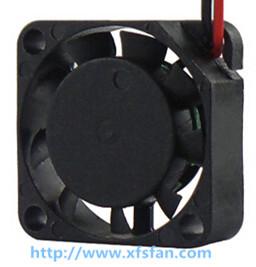 China 25*25*07mm 5V/12V DC Black Plastic Brushless Cooling Fan DC2507 for sale