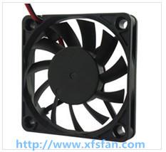 China 60*60*10mm DC Black Plastic Brushless Cooling Fan DC6010 for Led Light for sale