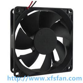 China 80*80*25mm 12V/24V/48V DC Sleeve/Ball Bearing Cooling Fan DC8025 for Stereo Amplifier for sale