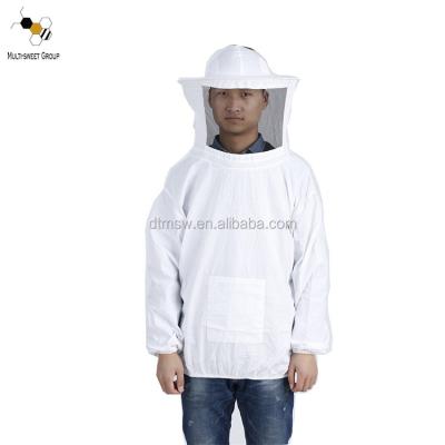 China Bee farm for beekeepers protective bee suit beekeeping bee suit protective jacket for beekeepers for sale