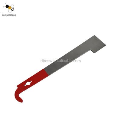 China Hook Pained Red Color Beekeeping Tools J-Hook Hive Tool Bee Hive Multi-Function Tool for sale