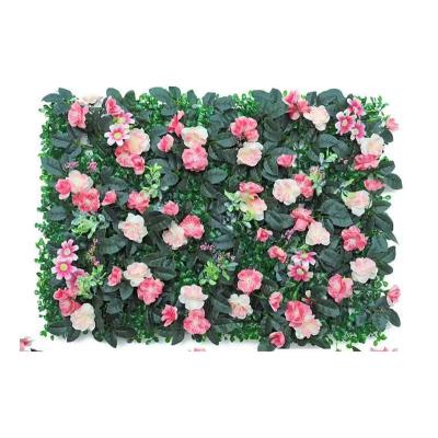 China Artificial flower for dec Hot selling artificial green foliage plant decoration wall leaf fence Christmas decoration for sale