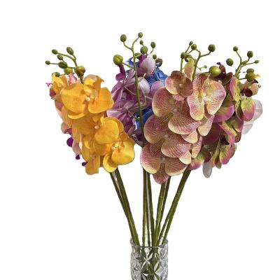 China Artificial flower for dec artificial orchid flowers luxury dancing orchid flower artificial orchid artificial flowers for sale manufacturers for sale