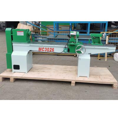 China Building Material Shops Large Diameter Lathe Woodworking Wood Lathe Round Beam Machine Antique Building for sale