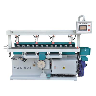 China Furniture production woodworking multi spindle slotting machine for sale