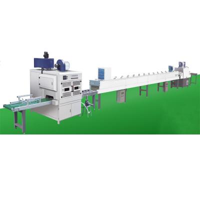 China Machinery Repair Shops UV Spray Production Line For Wood Line for sale