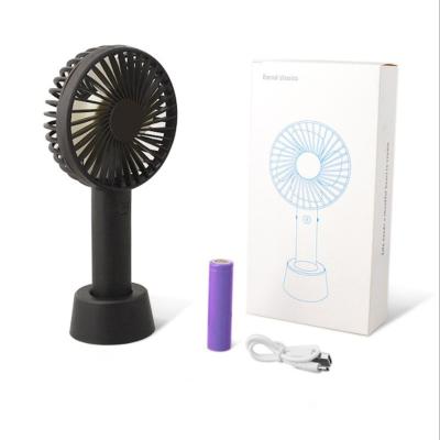 China Mini Air Conditioning Fan Private Label Factory Battery Handheld Small Fashion Portable USB Rechargeable Fan for sale