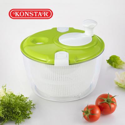 China Modern Sustainable Hot Selling Quick Green Plastic Hand Mixer Lettuce Kitchen Joint Kitchen Accessory for sale