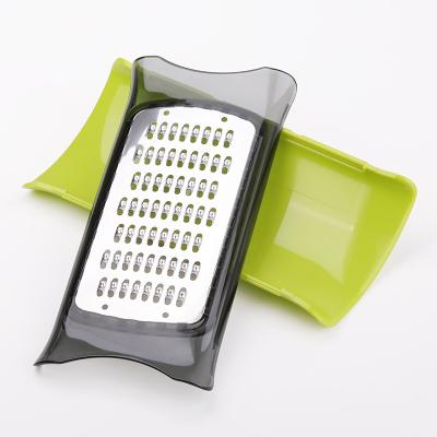 China 2021 New High Quality ABS Easy Sustainable Green Lime Zesting Kitchen Cheese Manual Shredder for sale