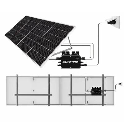 China On-Grid Solar System 2023 New Arrival 700W Micro Inverter WIFI Communication Inverter for Home On-grid Solar Energy System for sale